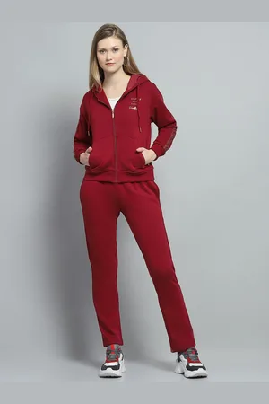 Monte Carlo Women Printed Hooded Tracksuits
