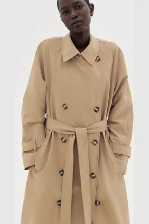 H&M Double-Breasted Trench Coat