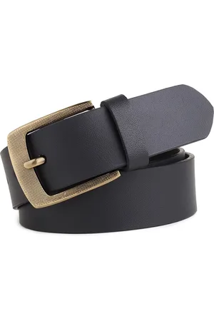 Provogue Men Textured Leather Belt