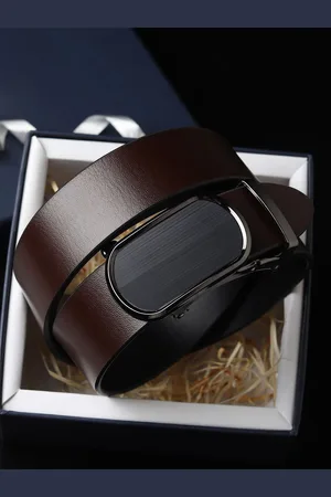 Provogue Men Leather Reversible Belt