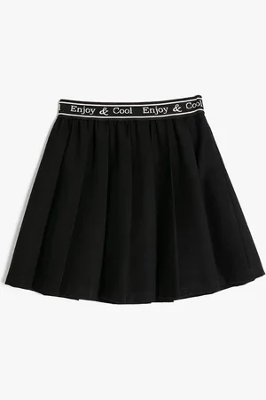 Koton Girls Printed A-Line Mini Skirts