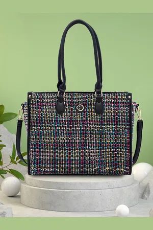 Caprese Women Harmonee Textured Structured Shoulder Bag