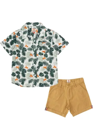 Juscubs Boys Printed Shirt with Shorts