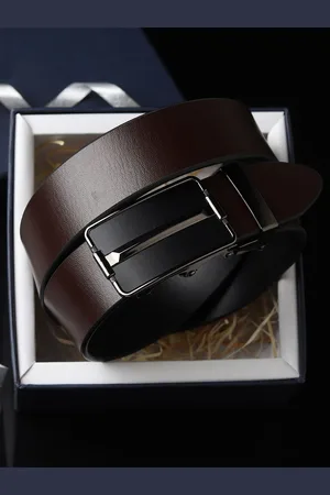 Provogue Men Leather Formal Belt