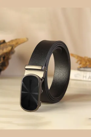 Provogue Men Textured Leather Belt