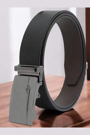 Metronaut Men Textured Leather Belt