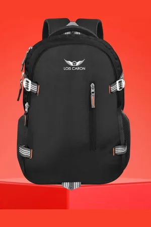 LOIS CARON Unisex Brand Logo Backpack