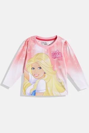 Eteenz Girls Printed Ombre Effect T-shirt