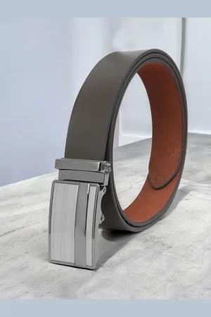 Metronaut Men Textured Leather Belt