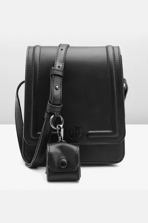 IRTH Women Structured Sling Bag Comes with Pouch