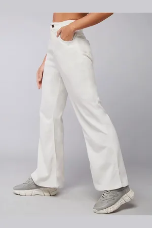 DOLCE CRUDO Women Bootcut High-Rise Light Fade Stretchable Jeans