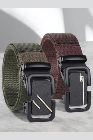 Metronaut Men Textured 2 Belt