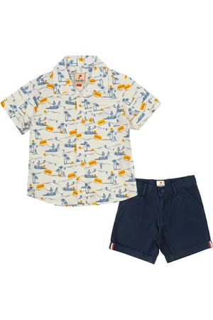 Juscubs Boys Printed Shirt with Shorts