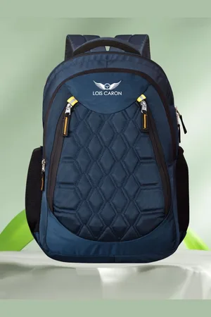 LOIS CARON Unisex Brand Logo Backpack
