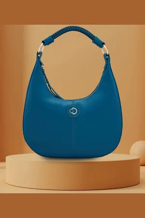 Caprese Women Solid Structured Handheld Bag