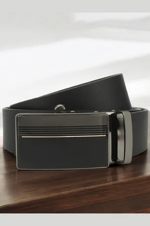 Metronaut Men Textured Leather Belt