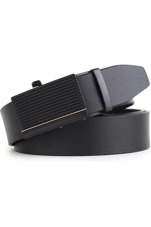 Provogue Men Textured Leather Belt
