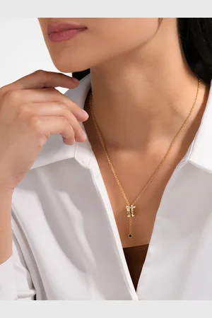 Cerruti 1881 Stone-Studded Stainless Steel Necklace