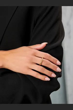 Cerruti 1881 Twisted-Design Finger Ring