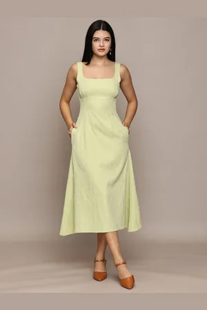 French Connection A-Line Midi Dress
