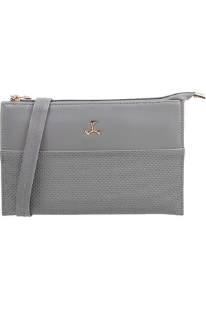 All Things Mochi Women Grey Solid Purse