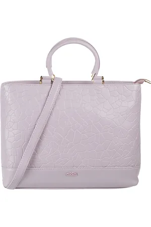 All Things Mochi Textured Structured Quilted Satchel