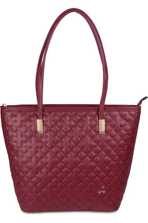 All Things Mochi Women PU Oversized Shopper Shoulder Bag with Quilted