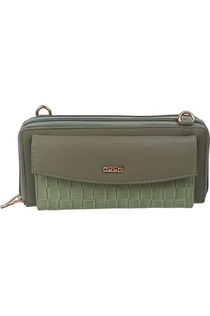 All Things Mochi Women Brand Logo Printed Zip Around Wallet