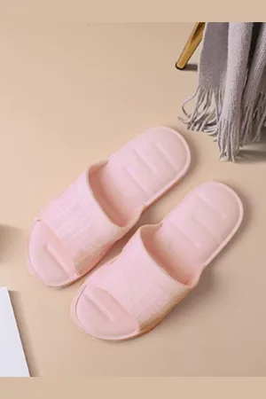 Mast & Harbour Mast Harbour Women Pink Rubber Sliders
