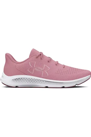 Under Armour Women Woven Design Charged Pursuit 3 BL Running Shoes with Brand Logo Detail