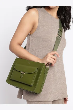 IRTH Women Solid Sling Bag