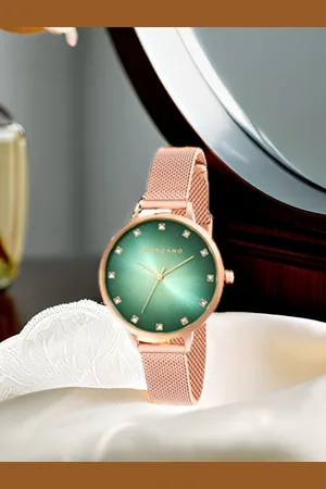 Giordano Women Dial & Stainless Steel Straps Analogue Watch GD-4208-33