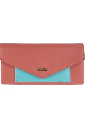 All Things Mochi Women Colourblocked Envelope Wallets