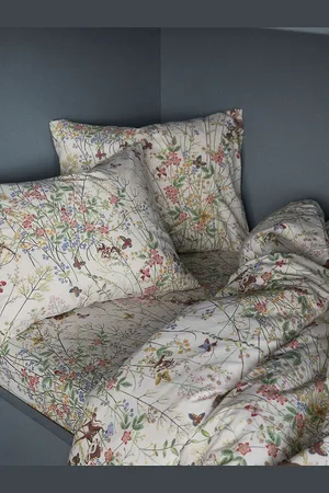 H&M Patterned Cotton Duvet Cover Set