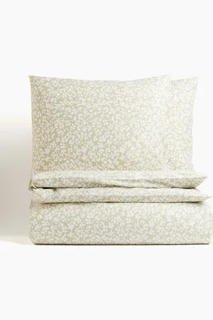 H&M Double/King Size Cotton Duvet Cover Set