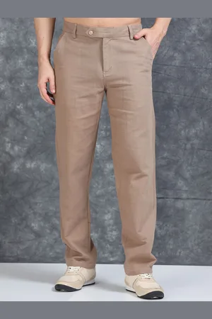 Roadster The Lifestyle Co. Men Relaxed Fit Mid Rise Trousers