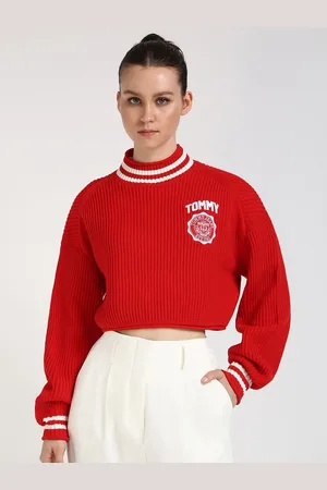 Tommy Hilfiger Women Crop Pullover