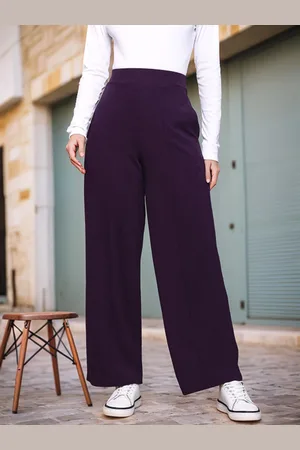 DressBerry Women Smart High-Rise Wrinkle Free Trousers
