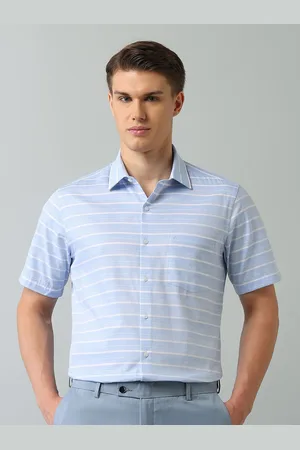 Arrow Men Classic Horizontal Stripes Opaque Striped Casual Shirt