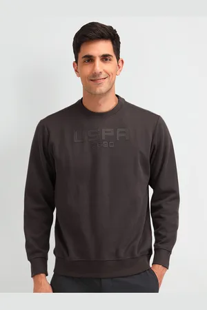 Ralph Lauren Men Brand Logo Printed Cotton Sweatshirt