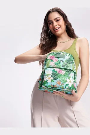Mast & Harbour Women Topical Printed Backpack