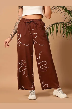 DressBerry Women Printed Cotton Trousers