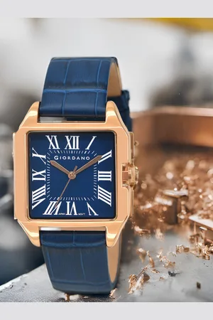 Giordano Women Leather Textured Straps Analogue Watch GZ-60080-01