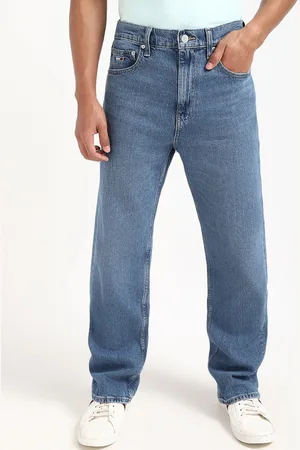 Tommy Hilfiger Men Low Distress Heavy Fade Jeans