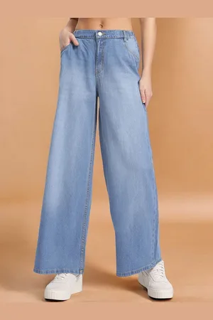 Mast & Harbour Women Flared High-Rise Jeans