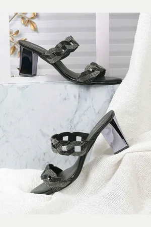All Things Mochi Women Embellished Block Sandals