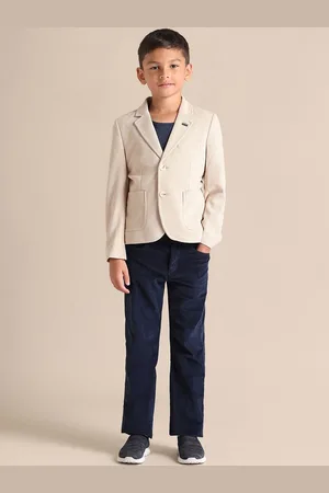 Ralph Lauren Self Design Single Breasted Blazer