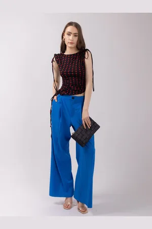 DressBerry Geometric Print Net Top