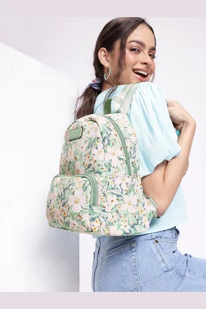 Mast & Harbour Women Floral Printed Backpack