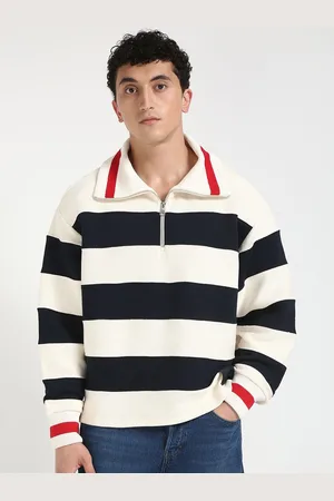 Tommy Hilfiger Men Striped Sweatshirt